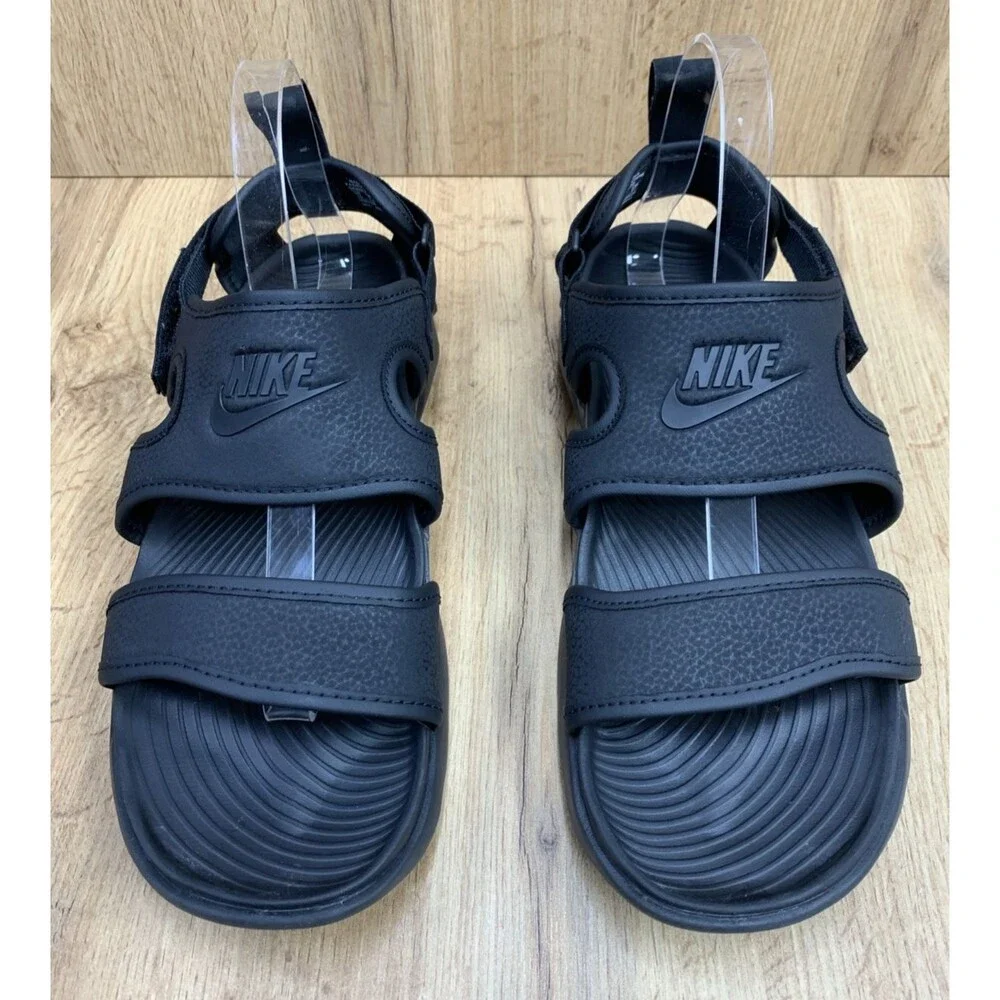Nike Womens Owaysis CK9283-001 Black Casual Slip On Strap Sandals Size 10 - Picture 4 of 15